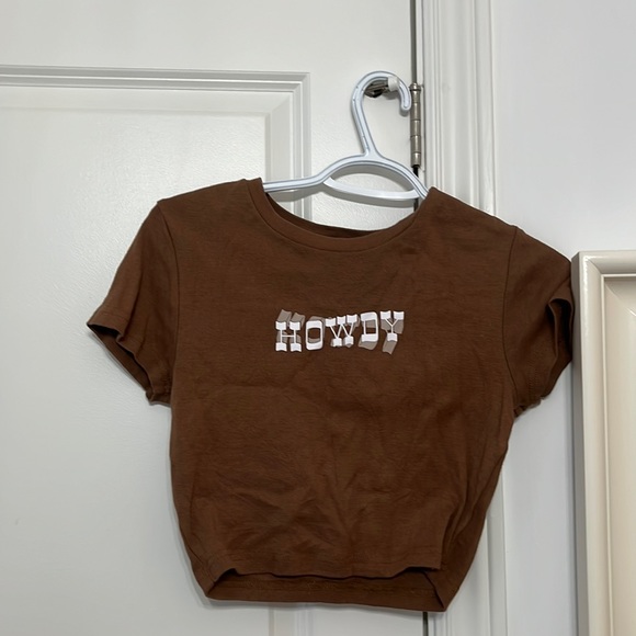 Princess Polly Howdy cropped tee - Picture 2 of 2